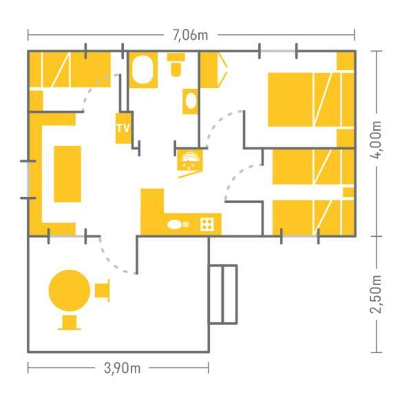 Bungalows Conca De Ter 빌라용가 데 테르 외부 사진